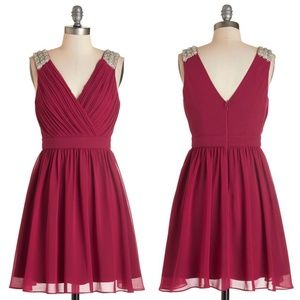 Modcloth Poised to Enchant Dress